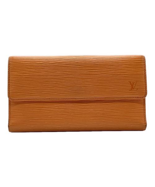 LOUIS VUITTON（ルイ ヴィトン）LOUIS VUITTON (ルイ ヴィトン) ポルトトレゾール・インターナショナル エピ オレンジの古着・服飾アイテム