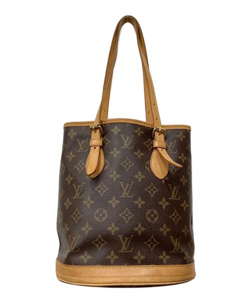 LOUIS VUITTON（ルイ ヴィトン）LOUIS VUITTON (ルイ ヴィトン) バケットPM モノグラム ブラウンの古着・服飾アイテム