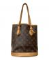 LOUIS VUITTON (ルイ ヴィトン) バケットPM モノグラム ブラウン：70000円
