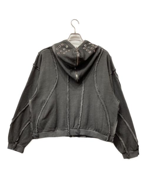 THUG CLUB（サグ クラブ）THUG CLUB (サグ クラブ) グラディエーターパーカー グレー サイズ:2の古着・服飾アイテム