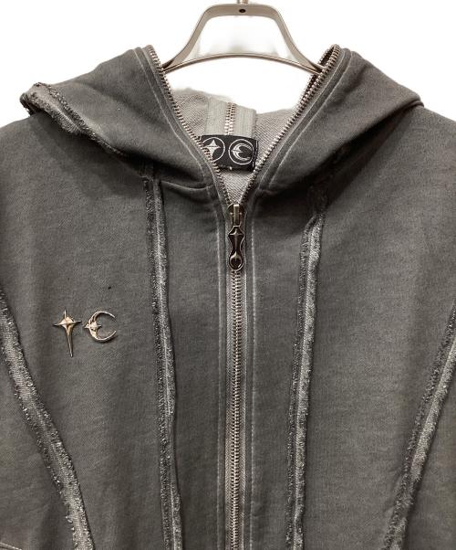 THUG CLUB（サグ クラブ）THUG CLUB (サグ クラブ) グラディエーターパーカー グレー サイズ:2の古着・服飾アイテム