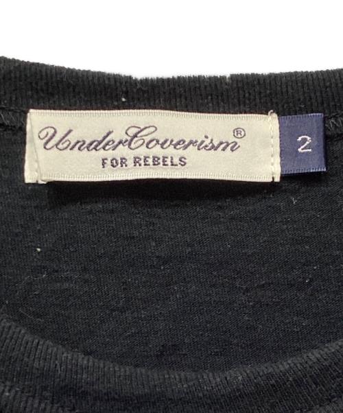 UNDERCOVERISM（アンダーカバーイズム）UNDERCOVERISM (アンダーカバーイズム) TWO FACE T-Shirt ブラック サイズ:2の古着・服飾アイテム