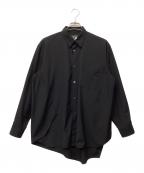 COMME des GARCONS HOMME PLUSコムデギャルソンオムプリュス）の古着「捻じれシャツ」｜ブラック