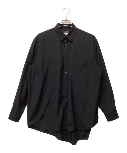 COMME des GARCONS HOMME PLUS（コムデギャルソンオムプリュス）COMME des GARCONS HOMME PLUS (コムデギャルソンオムプリュス) 捻じれシャツ ブラック サイズ:Sの古着・服飾アイテム