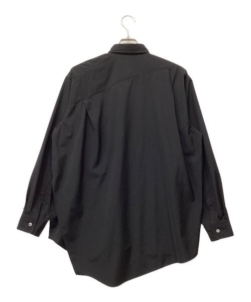 COMME des GARCONS HOMME PLUS（コムデギャルソンオムプリュス）COMME des GARCONS HOMME PLUS (コムデギャルソンオムプリュス) 捻じれシャツ ブラック サイズ:Sの古着・服飾アイテム