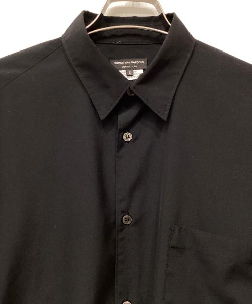COMME des GARCONS HOMME PLUS（コムデギャルソンオムプリュス）COMME des GARCONS HOMME PLUS (コムデギャルソンオムプリュス) 捻じれシャツ ブラック サイズ:Sの古着・服飾アイテム