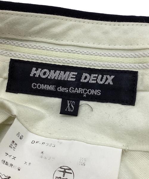 COMME des GARCONS HOMME DEUX（コムデギャルソン オム ドゥ）COMME des GARCONS HOMME DEUX (コムデギャルソン オム ドゥ) スラックス ネイビー サイズ:XSの古着・服飾アイテム