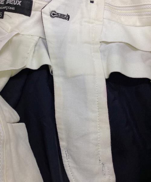 COMME des GARCONS HOMME DEUX（コムデギャルソン オム ドゥ）COMME des GARCONS HOMME DEUX (コムデギャルソン オム ドゥ) スラックス ネイビー サイズ:XSの古着・服飾アイテム