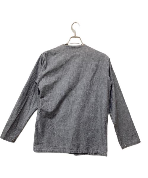 NIGEL CABOURN（ナイジェルケーボン）NIGEL CABOURN (ナイジェルケーボン) 長袖シャツ ブルー サイズ:44の古着・服飾アイテム