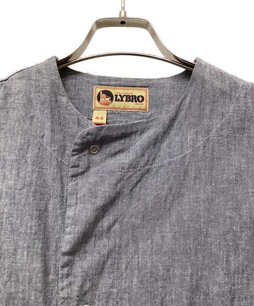 NIGEL CABOURN（ナイジェルケーボン）NIGEL CABOURN (ナイジェルケーボン) 長袖シャツ ブルー サイズ:44の古着・服飾アイテム