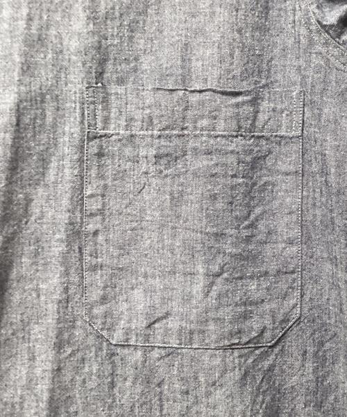 NIGEL CABOURN（ナイジェルケーボン）NIGEL CABOURN (ナイジェルケーボン) 長袖シャツ ブルー サイズ:44の古着・服飾アイテム