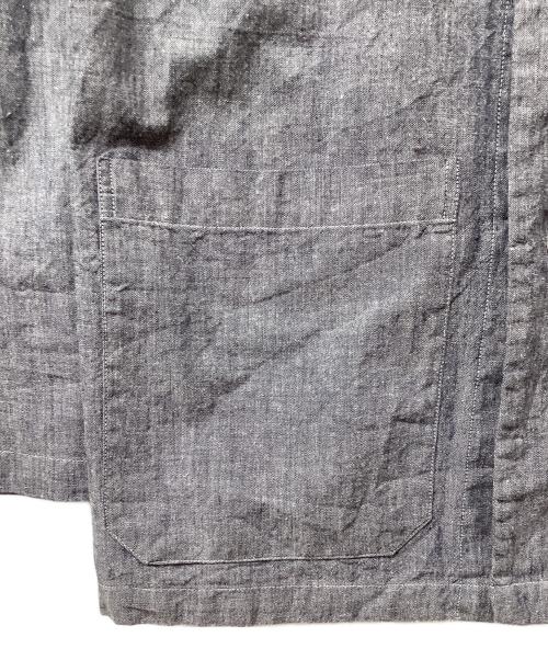 NIGEL CABOURN（ナイジェルケーボン）NIGEL CABOURN (ナイジェルケーボン) 長袖シャツ ブルー サイズ:44の古着・服飾アイテム