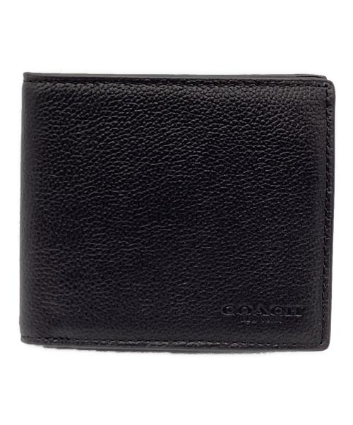 COACH（コーチ）COACH (コーチ) 2つ折り財布 ブラックの古着・服飾アイテム