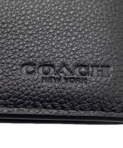 COACH（コーチ）COACH (コーチ) 2つ折り財布 ブラックの古着・服飾アイテム