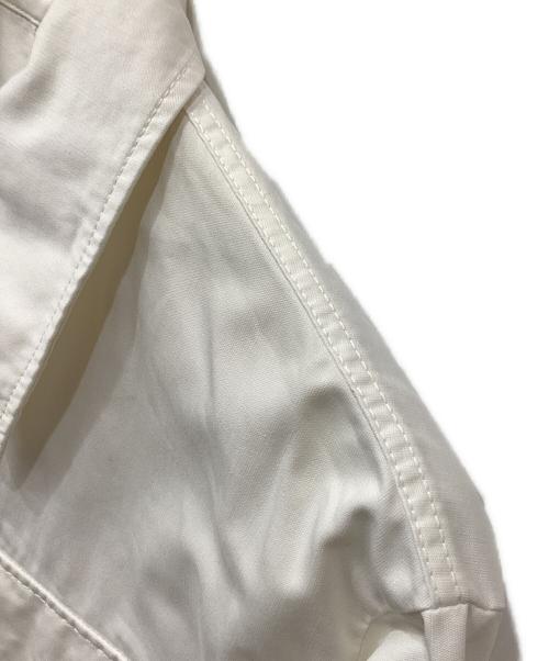 MM6 Maison Margiela（エムエムシックスメゾンマルジェラ）MM6 Maison Margiela (エムエムシックスメゾンマルジェラ) ミリタリースポーツジャケットコート ホワイト サイズ:38の古着・服飾アイテム