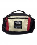 THE NORTH FACE×SUPREMEザ ノース フェイス×シュプリーム）の古着「Expedition Waist Bag」｜ベージュ×ブラック