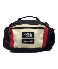 THE NORTH FACE×SUPREME（ザ ノース フェイス×シュプリーム）の古着「Expedition Waist Bag」｜ベージュ×ブラック