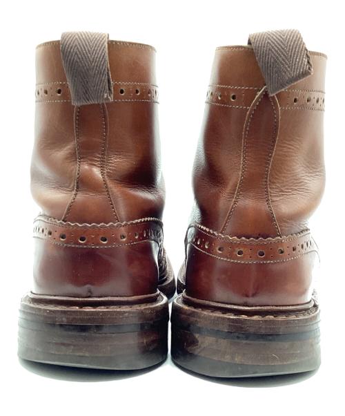 Tricker's（トリッカーズ）Tricker's (トリッカーズ) ウィングチップブーツ ブラウン サイズ:3 1/2の古着・服飾アイテム