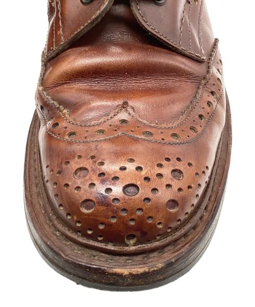 Tricker's（トリッカーズ）Tricker's (トリッカーズ) ウィングチップブーツ ブラウン サイズ:3 1/2の古着・服飾アイテム