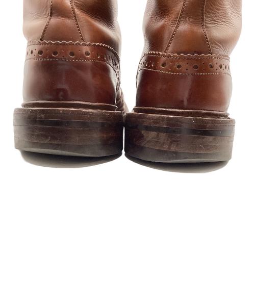 Tricker's（トリッカーズ）Tricker's (トリッカーズ) ウィングチップブーツ ブラウン サイズ:3 1/2の古着・服飾アイテム