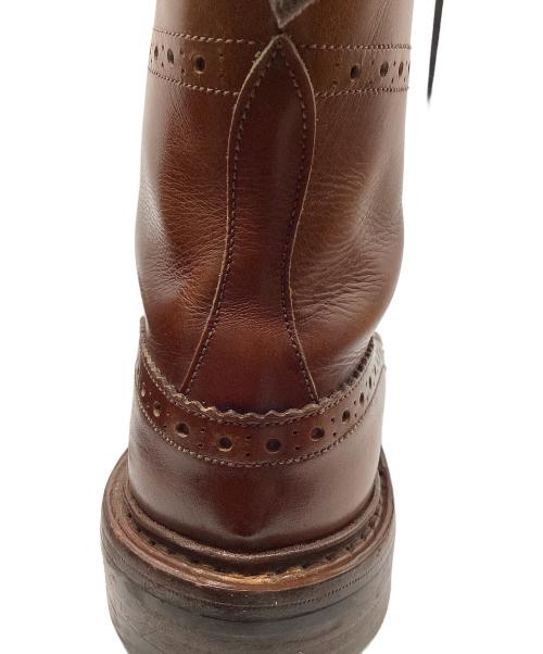 Tricker's（トリッカーズ）Tricker's (トリッカーズ) ウィングチップブーツ ブラウン サイズ:3 1/2の古着・服飾アイテム