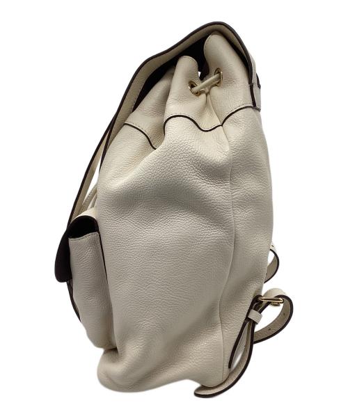 COACH（コーチ）COACH (コーチ) レザーリュック ベージュの古着・服飾アイテム