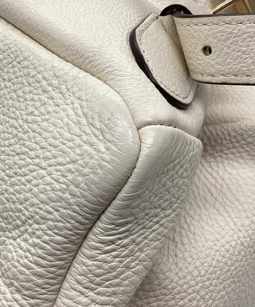 COACH（コーチ）COACH (コーチ) レザーリュック ベージュの古着・服飾アイテム