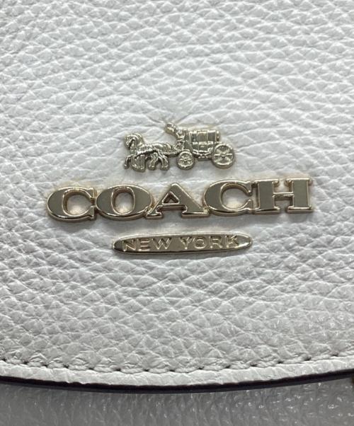 COACH（コーチ）COACH (コーチ) レザーリュック ベージュの古着・服飾アイテム