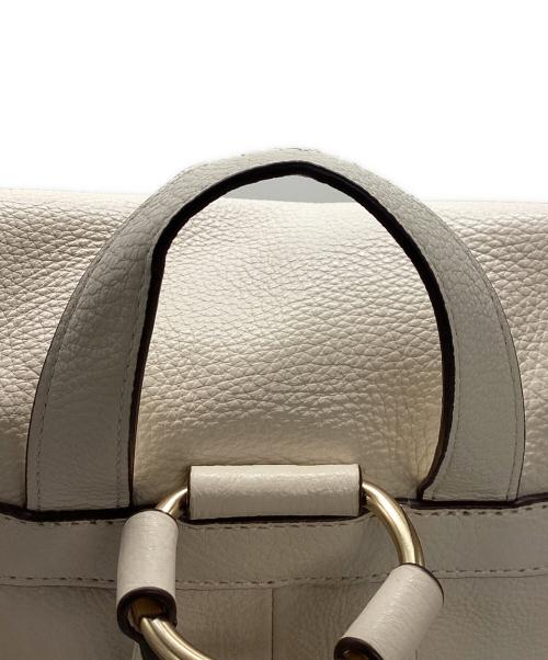 COACH（コーチ）COACH (コーチ) レザーリュック ベージュの古着・服飾アイテム