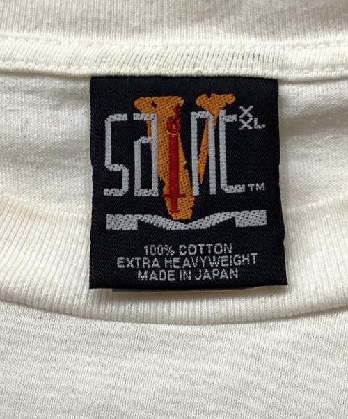SAINT MICHAEL（セントマイケル）SAINT MICHAEL (セントマイケル) VLONE (ヴィーロン) ロングスリーブTシャツ ホワイト サイズ:XXLの古着・服飾アイテム