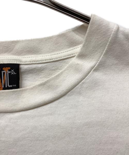 SAINT MICHAEL（セントマイケル）SAINT MICHAEL (セントマイケル) VLONE (ヴィーロン) ロングスリーブTシャツ ホワイト サイズ:XXLの古着・服飾アイテム