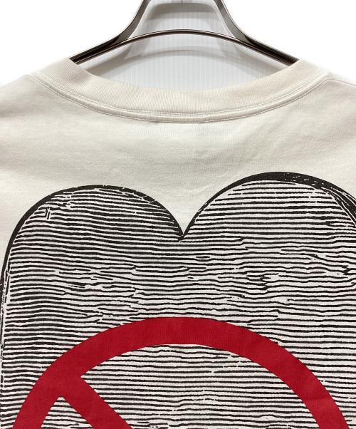 SAINT MICHAEL（セントマイケル）SAINT MICHAEL (セントマイケル) VLONE (ヴィーロン) ロングスリーブTシャツ ホワイト サイズ:XXLの古着・服飾アイテム