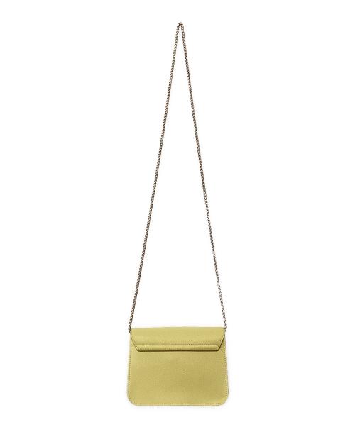 FURLA（フルラ）FURLA (フルラ) チェーンショルダーバッグ　メトロポリス イエローの古着・服飾アイテム