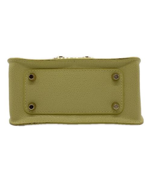 FURLA（フルラ）FURLA (フルラ) チェーンショルダーバッグ　メトロポリス イエローの古着・服飾アイテム
