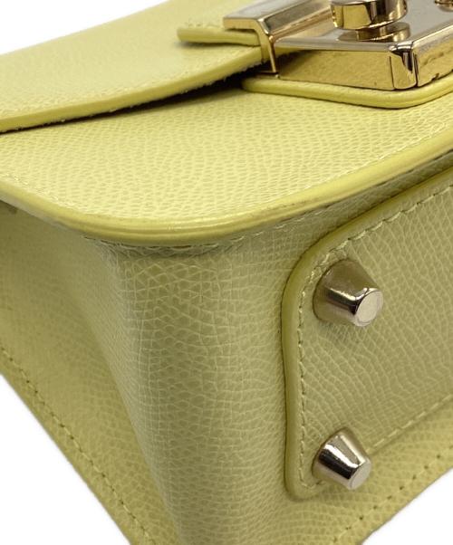 FURLA（フルラ）FURLA (フルラ) チェーンショルダーバッグ　メトロポリス イエローの古着・服飾アイテム