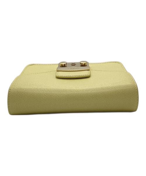 FURLA（フルラ）FURLA (フルラ) チェーンショルダーバッグ　メトロポリス イエローの古着・服飾アイテム