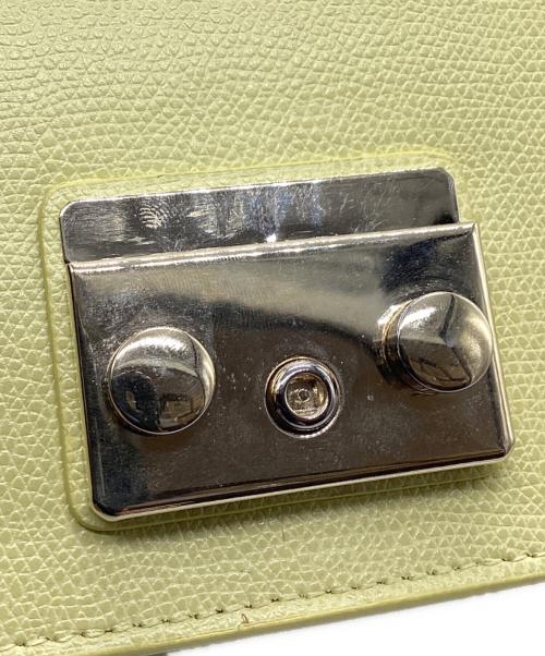 FURLA（フルラ）FURLA (フルラ) チェーンショルダーバッグ　メトロポリス イエローの古着・服飾アイテム