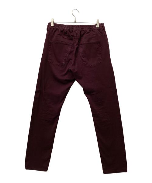 DIESEL（ディーゼル）DIESEL (ディーゼル) カラーパンツ ワインレッド サイズ:81㎝(W32)の古着・服飾アイテム