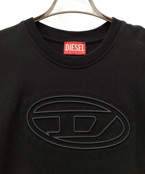 DIESEL（ディーゼル）DIESEL (ディーゼル) 半袖カットソー ブラック サイズ:Sの古着・服飾アイテム