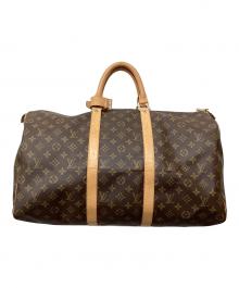 LOUIS VUITTON（ルイ ヴィトン）の古着「キーポル50 モノグラム」｜ブラウン