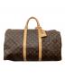 LOUIS VUITTON (ルイ ヴィトン) キーポル50 モノグラム ブラウン：90000円