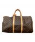 LOUIS VUITTON（ルイ ヴィトン）の古着「キーポル50 モノグラム」｜ブラウン