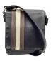 BALLY（バリー）の古着「レザーショルダーバッグ」｜ブラック