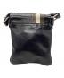 BALLY (バリー) レザーショルダーバッグ ブラック：12000円