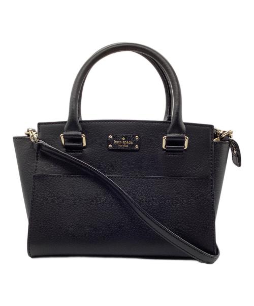 Kate Spade（ケイトスペード）Kate Spade (ケイトスペード) 2WAYバッグ ブラックの古着・服飾アイテム