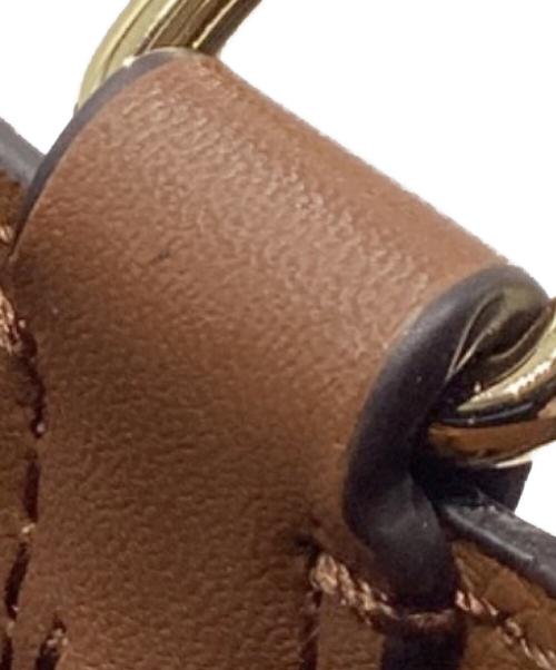 MICHAEL KORS（マイケルコース）MICHAEL KORS (マイケル・コース) CARSON センタージップ サッチェル スモール ブラウンの古着・服飾アイテム
