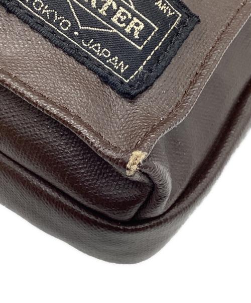 PORTER（ポーター）PORTER (ポーター) ショルダーバッグ　フリースタイル ブラウンの古着・服飾アイテム
