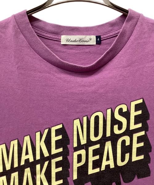 UNDERCOVER（アンダーカバー）UNDERCOVER (アンダーカバー) MAKE NOISE MAKE PEACE 20SS　半袖カットソー バイオレット サイズ:SIZE4の古着・服飾アイテム