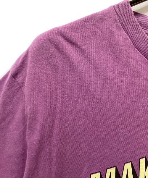 UNDERCOVER（アンダーカバー）UNDERCOVER (アンダーカバー) MAKE NOISE MAKE PEACE 20SS　半袖カットソー バイオレット サイズ:SIZE4の古着・服飾アイテム