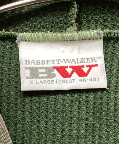 BASSETT WALKER（バセットウォーカー）BASSETT WALKER (バセットウォーカー) ジップパーカー カモフラ サイズ:X-LARGEの古着・服飾アイテム